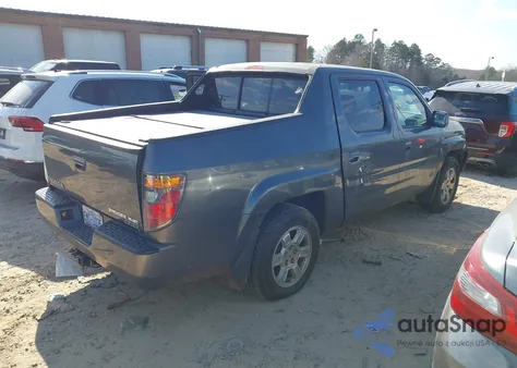 2008 Honda Ridgeline Rts from USA, damaged, VIN 2HJYK16438H527806